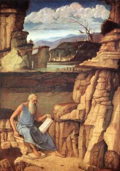 Giovanni Bellini : St Jerome reading
